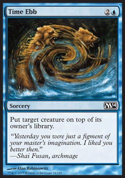 Time Ebb⁣ - Magic 2014⁣ (Common)⁣ [74]