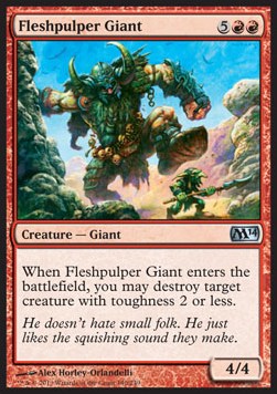 Fleshpulper Giant⁣ - Magic 2014⁣ (Uncommon)⁣ [140]
