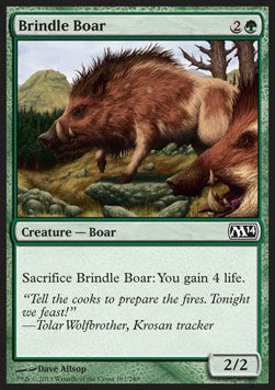 Brindle Boar⁣ - Magic 2014⁣ (Common)⁣ [167]