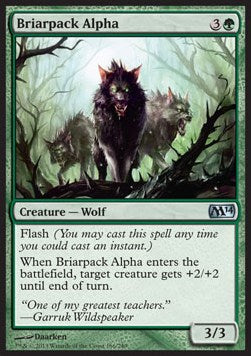 Briarpack Alpha⁣ - Magic 2014⁣ (Uncommon)⁣ [166]