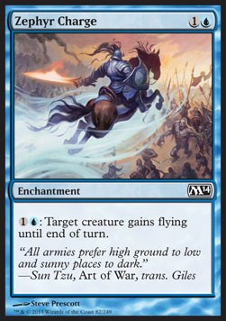 Zephyr Charge⁣ - Magic 2014⁣ (Common)⁣ [82]