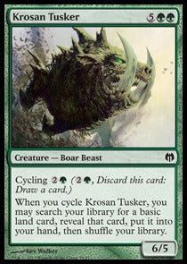Krosan Tusker⁣ - Duel Decks: Heroes vs. Monsters⁣ (Common)⁣ [59]