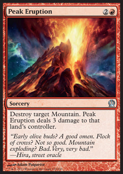 Peak Eruption⁣ - Theros⁣ (Uncommon)⁣ [132]