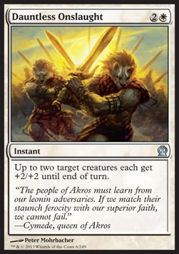 Dauntless Onslaught⁣ - Theros⁣ (Uncommon)⁣ [6]