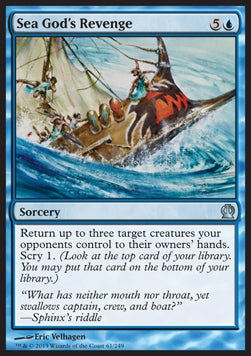 Sea God's Revenge⁣ - Theros⁣ (Uncommon)⁣ [61]