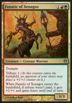 Fanatic of Xenagos⁣ - Born of the Gods⁣ (Uncommon)⁣ [147]