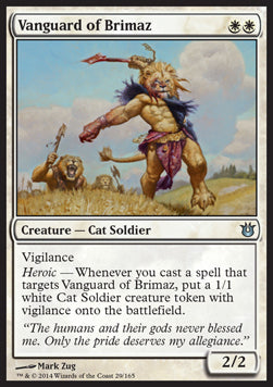 Vanguard of Brimaz⁣ - Born of the Gods⁣ (Uncommon)⁣ [29]