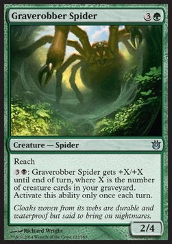 Graverobber Spider⁣ - Born of the Gods⁣ (Uncommon)⁣ [122]