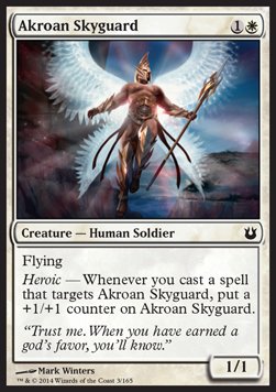 Akroan Skyguard⁣ - Born of the Gods⁣ (Common)⁣ [3]