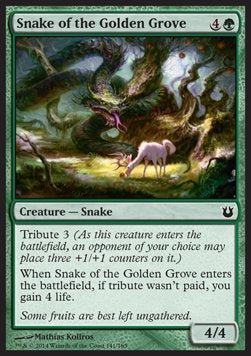 Snake of the Golden Grove⁣ - Born of the Gods⁣ (Common)⁣ [141]