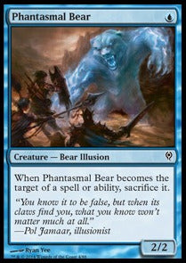 Phantasmal Bear⁣ - Duel Decks: Jace vs. Vraska⁣ (Common)⁣ [4]