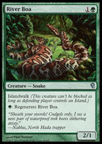 River Boa⁣ - Duel Decks: Jace vs. Vraska⁣ (Uncommon)⁣ [49]