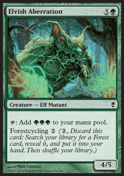 Elvish Aberration⁣ - Conspiracy⁣ (Common)⁣ [163]