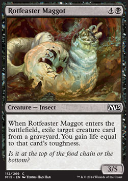 Rotfeaster Maggot⁣ - Magic 2015⁣ (Common)⁣ [112]