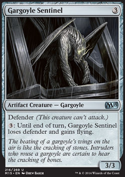 Gargoyle Sentinel⁣ - Magic 2015⁣ (Uncommon)⁣ [216]