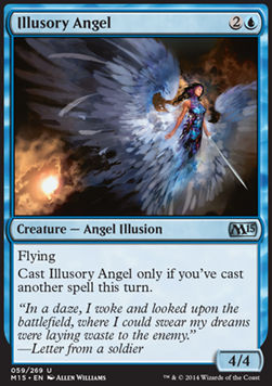 Illusory Angel - Magic 2015 (Uncommon) [M15-59]