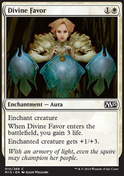Divine Favor⁣ - Magic 2015⁣ (Common)⁣ [10]