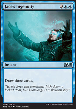 Jace's Ingenuity⁣ - Magic 2015⁣ (Uncommon)⁣ [63]