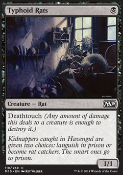 Typhoid Rats⁣ - Magic 2015⁣ (Common)⁣ [118]