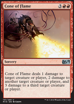 Cone of Flame⁣ - Magic 2015⁣ (Uncommon)⁣ [137]