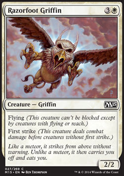Razorfoot Griffin⁣ - Magic 2015⁣ (Common)⁣ [27]