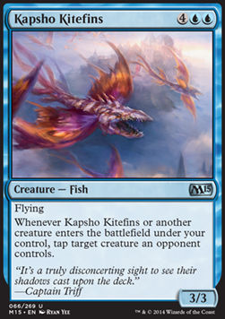 Kapsho Kitefins - Magic 2015 (Uncommon) [M15-66]