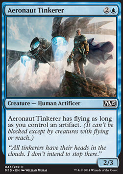 Aeronaut Tinkerer⁣ - Magic 2015⁣ (Common)⁣ [43]