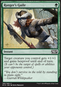 Ranger's Guile - Magic 2015 (Common) [M15-193]