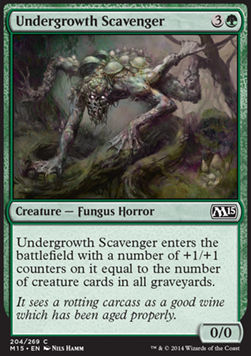Undergrowth Scavenger⁣ - Magic 2015⁣ (Common)⁣ [204]
