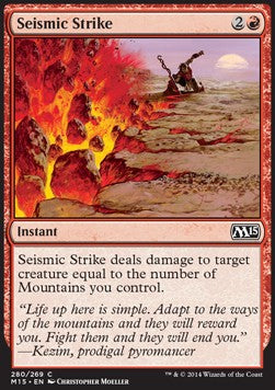 Seismic Strike⁣ - Magic 2015⁣ (Common)⁣ [280]