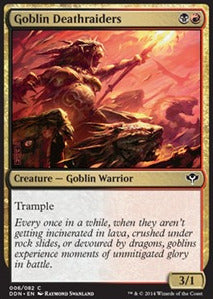 Goblin Deathraiders⁣ - Duel Decks: Speed vs. Cunning⁣ (Common)⁣ [6]