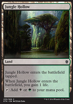 Jungle Hollow⁣ - Khans of Tarkir⁣ (Common)⁣ [235]