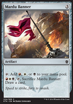 Mardu Banner⁣ - Khans of Tarkir⁣ (Common)⁣ [224]