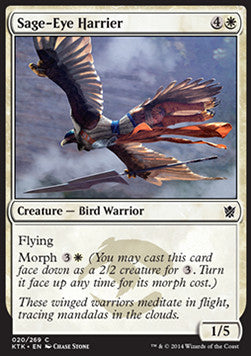 Sage-Eye Harrier⁣ - Khans of Tarkir⁣ (Common)⁣ [20]