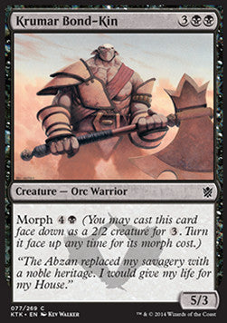 Krumar Bond-Kin⁣ - Khans of Tarkir⁣ (Common)⁣ [77]