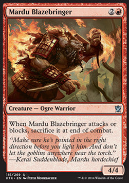 Mardu Blazebringer⁣ - Khans of Tarkir⁣ (Uncommon)⁣ [115]