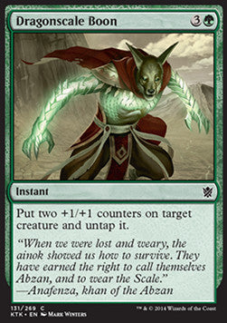 Dragonscale Boon⁣ - Khans of Tarkir⁣ (Common)⁣ [131]
