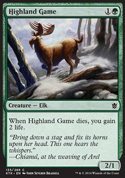 Highland Game⁣ - Khans of Tarkir⁣ (Common)⁣ [135]