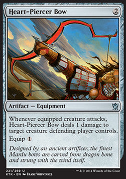 Heart-Piercer Bow⁣ - Khans of Tarkir⁣ (Uncommon)⁣ [221]