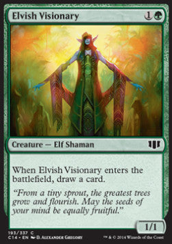 Elvish Visionary⁣ - Commander 2014⁣ (Common)⁣ [193]
