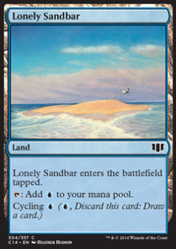 Lonely Sandbar - Commander 2014 (Common) [C14-304]