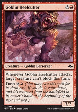 Goblin Heelcutter⁣ - Fate Reforged⁣ (Common)⁣ [102]