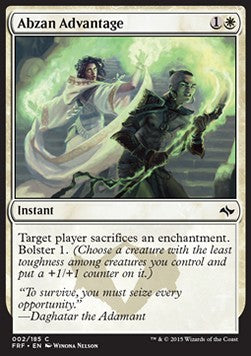 Abzan Advantage⁣ - Fate Reforged⁣ (Common)⁣ [2]