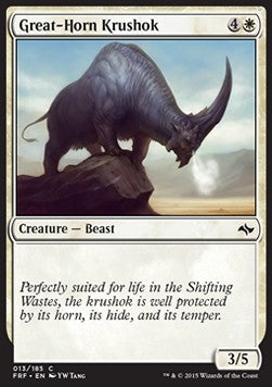 Great-Horn Krushok⁣ - Fate Reforged⁣ (Common)⁣ [13]