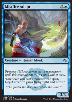 Mistfire Adept⁣ - Fate Reforged⁣ (Uncommon)⁣ [42]