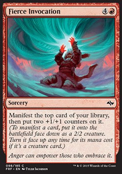 Fierce Invocation⁣ - Fate Reforged⁣ (Common)⁣ [98]