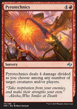 Pyrotechnics⁣ - Fate Reforged⁣ (Uncommon)⁣ [111]