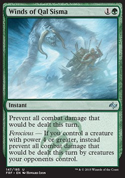 Winds of Qal Sisma⁣ - Fate Reforged⁣ (Uncommon)⁣ [147]