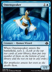 Omenspeaker⁣ - Duel Decks: Elspeth vs. Kiora⁣ (Common)⁣ [39]
