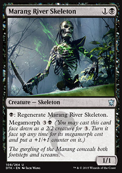 Marang River Skeleton - Dragons of Tarkir (Uncommon) [DTK-108]